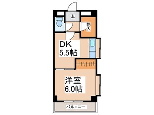 フラッツ加山の物件間取画像